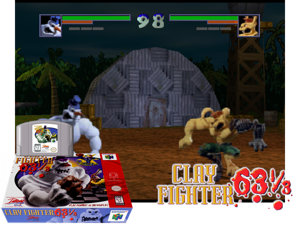Clay Fighter 63 1-3 (USA) Cover